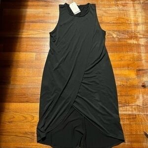 Boogaloos boutique women’s grey tulip hem dress